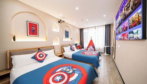 Habitación exclusiva con 2 camas individuales