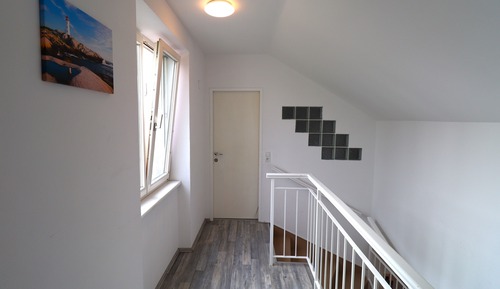 Apartamento Deluxe, cocina, vistas al patio