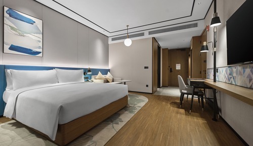 Habitación, 1 cama de matrimonio grande, accesible para personas con discapacidad