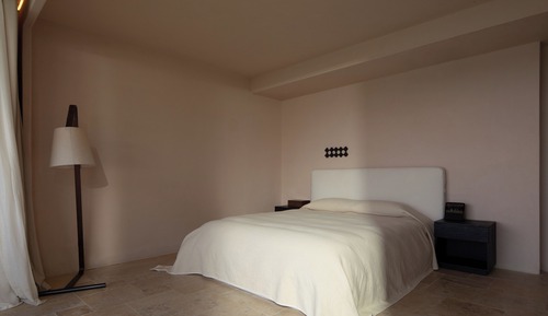Habitación romántica doble, 1 cama de matrimonio, balcón, vistas al mar