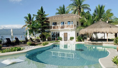 Villa, vistas al mar