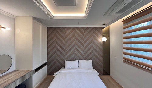 Habitación triple junior, vistas al jardín