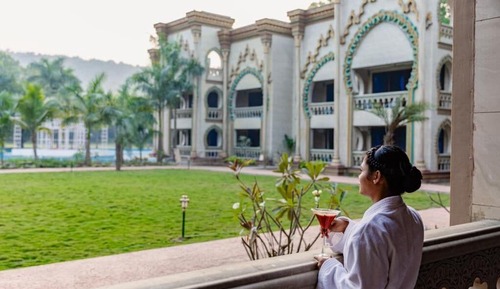 Villa presidencial, vistas al jardín