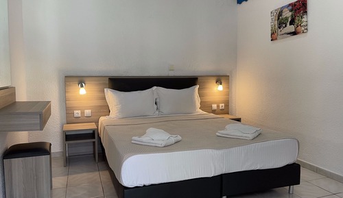 Habitación con 1 cama doble o 2 individuales