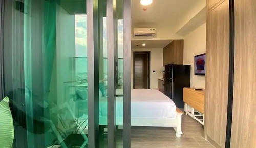 Estudio Deluxe, balcón, vistas a la ciudad