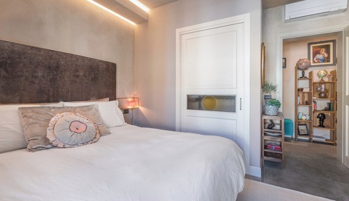 Apartamento, balcón, vistas a la ciudad