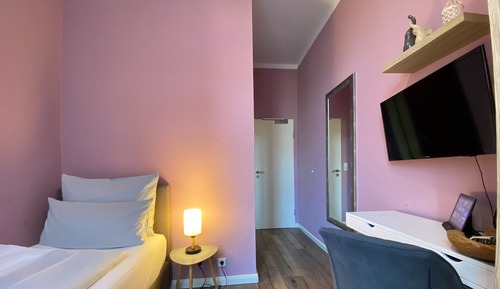 Single Room, Private Bathroom, City View