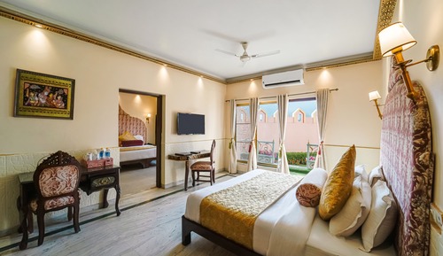 Suite familiar, vistas al jardín