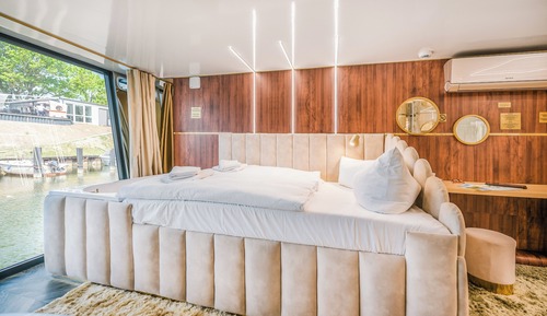 Habitación Deluxe doble, vistas parciales al mar