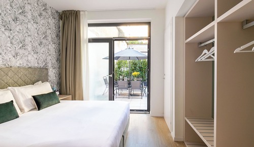 Dúplex de diseño, vistas al jardín