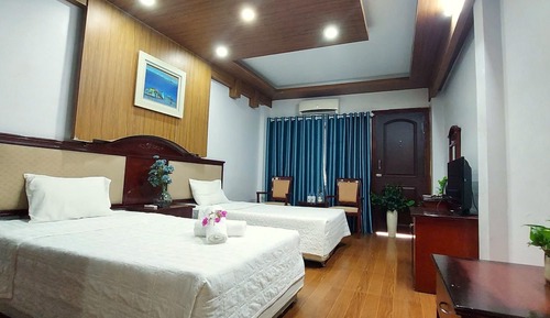 Habitación básica con 1 cama doble o 2 individuales