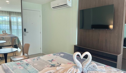 Apartamento de lujo, balcón, vistas al mar