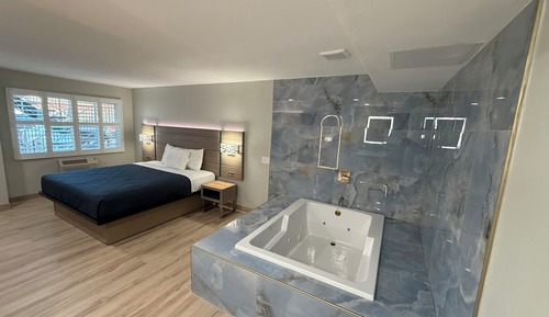 Habitación individual romántica, bañera de hidromasaje