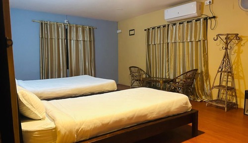 Habitación estándar doble, vistas al jardín