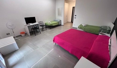 Habitación cuádruple Confort, balcón, vistas al patio