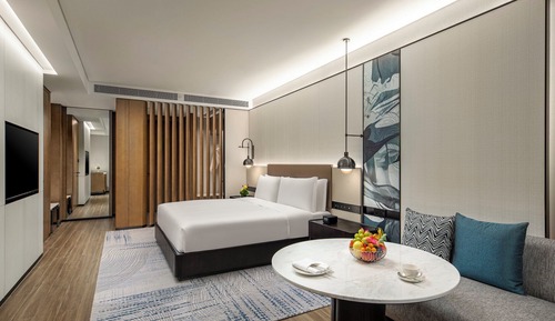 Habitación estándar, 1 cama de matrimonio grande, frente al mar