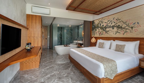 Habitación Deluxe doble, vistas al complejo turístico