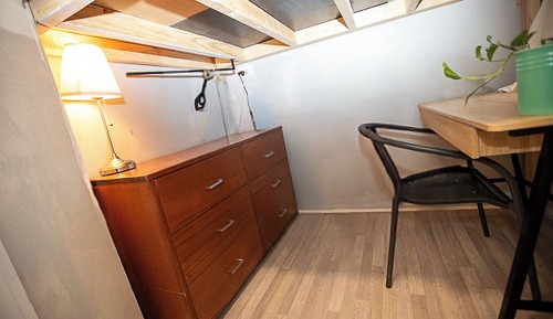 Habitación triple, vistas al jardín