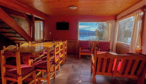 Cabaña, vistas al lago