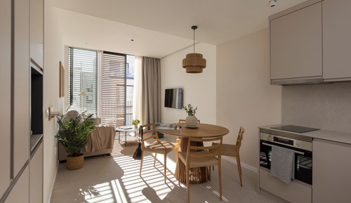 Apartamento, 2 habitaciones, balcón