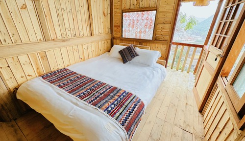 Habitación Confort doble de uso individual, vistas al patio