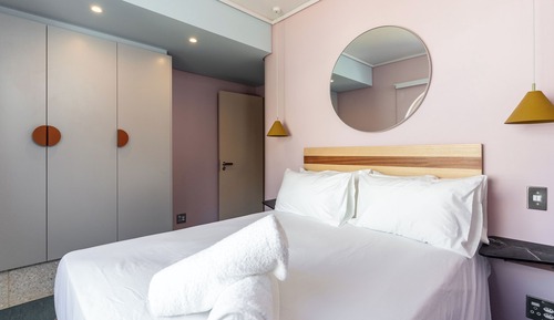 Apartamento Deluxe, balcón