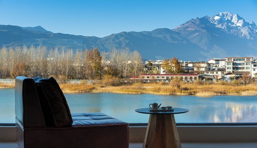 Habitación doble, 1 cama de matrimonio grande, vistas al lago, junto al lago