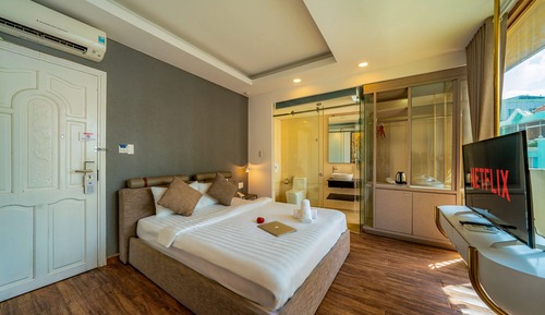 Habitación Deluxe doble, vistas a la ciudad