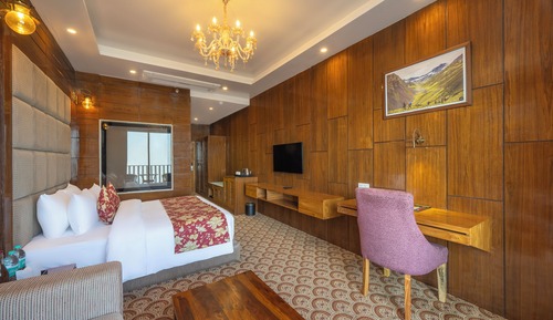 Habitación Premium, bañera, vistas al valle