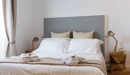 Habitación de diseño con 1 cama doble o 2 individuales