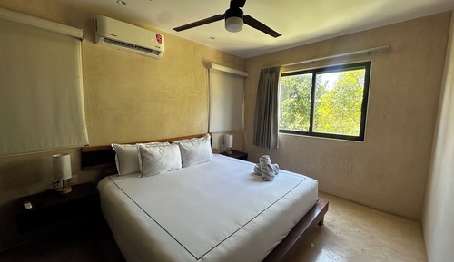 Habitación básica, vistas al jardín