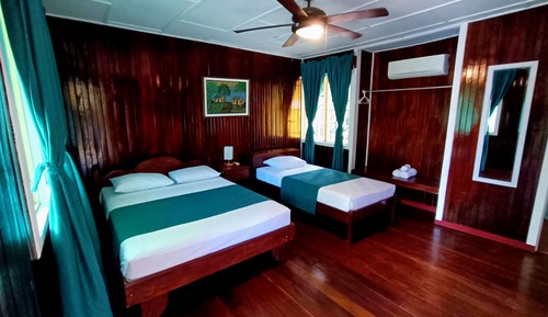 Habitación económica doble, vistas al jardín