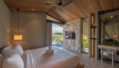 Villa Deluxe, vistas a la piscina