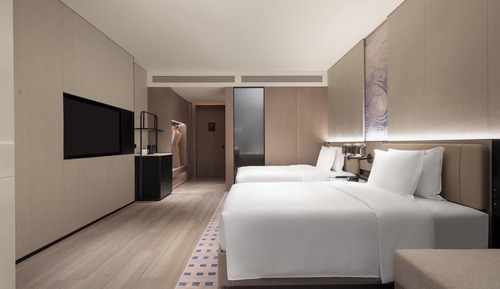 Habitación estándar, 2 camas dobles (High Floor)