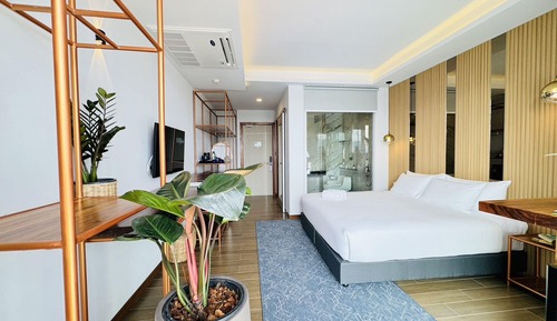 Habitación estándar con 1 cama doble o 2 individuales