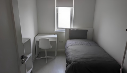Habitación individual, vistas al jardín
