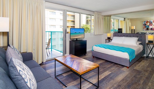 Apartamento, 1 cama de matrimonio con sofá cama, vistas a la ciudad (0036)