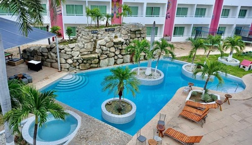 Habitación individual Confort, balcón, vistas a la piscina