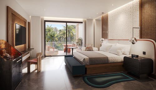 Habitación Premier, 1 cama de matrimonio grande, vistas al mar
