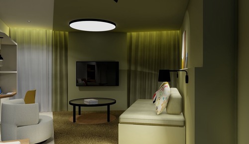 Suite familiar, vistas al puerto