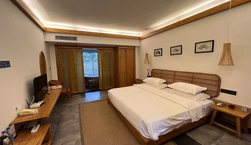 Habitación individual superior, vistas a la colina
