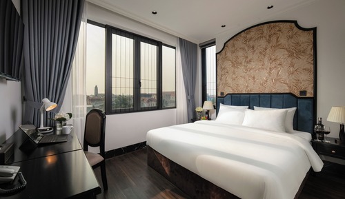 Habitación Deluxe doble, vistas al jardín