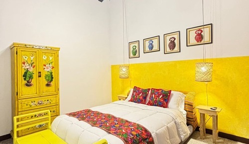 Habitación superior, vistas al jardín