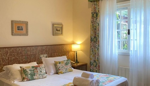 Habitación estándar doble, vistas al jardín