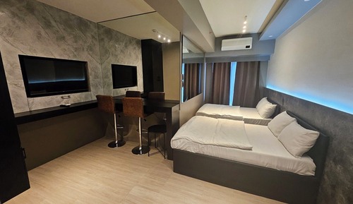 Habitación con 2 camas individuales, no fumadores, balcón