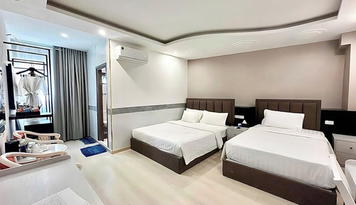 Habitación triple familiar