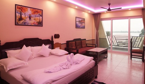 Habitación Deluxe doble, balcón, vistas al río