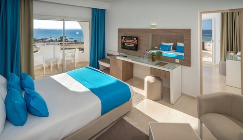 Habitación individual, mirando al mar