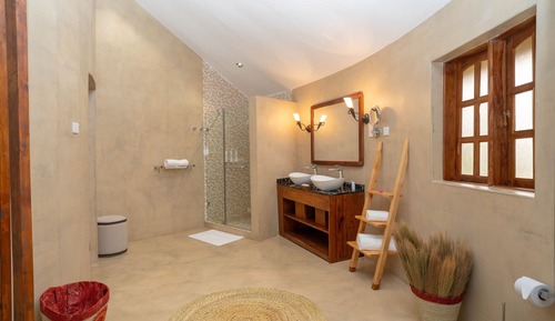 Villa, 1 cama de matrimonio grande, no fumadores, vistas al jardín (Balcony)