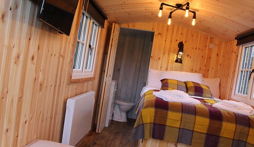 Cabaña estándar, 1 habitación, baño privado, vistas al parque